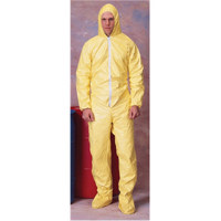 

Sirchie Tychem Coverall Jumpsuit with Hood, Zipper, Medium