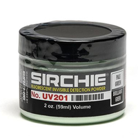 

Sirchie Fluorescent Invisible Detection Powder, Pale Green/Brilliant Green, 2oz/60ml