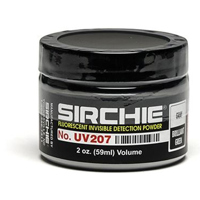 

Sirchie Fluorescent Invisible Detection Powder, Gray/Brilliant Green, 2oz/60ml