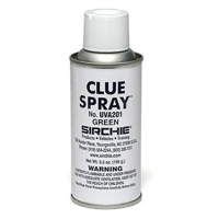 

Sirchie 6oz Clue Spray Fluorescent Powder, Light BuffGreen