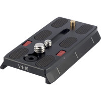 

Sirui VP-VH10QR Quick Release Platform with Camera Stoppers for VH-10 and VH-10X Fluid Video Heads