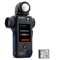 

Sekonic L-858D-U SPEEDMASTER Light Meter Kit with RT-GX Transmitter Module for Flashpoint and Godox