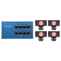 

Skaarhoj 8-Channel Tally Box System V2 with 4x Tally Lights for Blackmagic ATEM Switcher & vMix Software