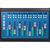 

Skaarhoj Wave Board Audio Controller, 8 Channels of Motorized Faders, RGB LED Bars