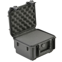 

SKB 3I-0907-6B-C Small Injection Molded Waterproof Case with Cubed Foam Interior, 9.5x7.38x6.13, Black