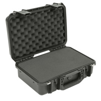 

SKB 3I-1610-5B-C Injection Molded Waterproof Case with Cubed Foam Interior, 16x10x5.5", Black