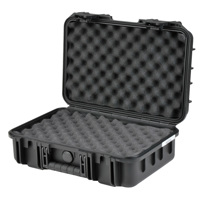 

SKB 3I-1610-5B-L Injection Molded Waterproof Case with Layered Foam, 16x10x5.5", Black