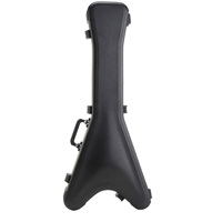 

SKB Flying V Guitar Hardshell Case, TSA Latch, Over-Molded Handle