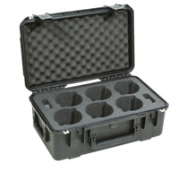 

SKB iSeries 2011 Injection Molded Waterproof Case for 6 Canon Cinema Prime Lenses, Airline Carry-on Size