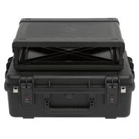 

SKB iSeries Case with Removable 2U Injection Molded Rack Cage, TSA Latches and Wheels, Waterproof, 13" Rack Depth