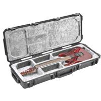 

SKB iSeries Waterproof Open Cavity Electric Guitar Case with Wheels, Injection Molded, TSA Latch