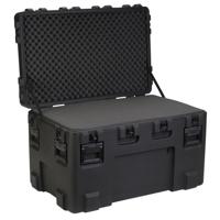 

SKB R Series 4024-24 Roto-Molded Mil-Standard Waterproof Utility Case with Layered Foam, Empty, Black