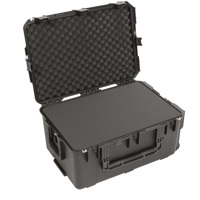 

SKB iSeries 2617-12 Waterproof Utility Case with Cubed Foam and Wheels, Black