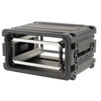 

SKB 3-R04U20W 20" Deep 4U Roto Shockmount Rolling Rack with Wheels and Handle, Black