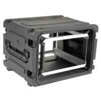 

SKB 3-R06U20W 20" Deep 6U Roto Shockmount Rolling Rack with Wheels and Handle, Black