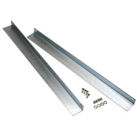 

SKB 3-SR30 30" Zinc Plated Steel Support Rails for 30" Shock Racks Only, 29.5x2x1.25"