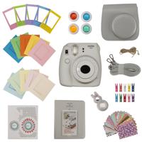 

Slinger FujiFilm Instax Mini 9 Accessory Kit - Smoky White (Camera Not Included)