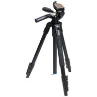 

Slik Pro AL-324DX Tripod with SH-705E 3-Way Pan Head, 8.8 lb Capacity, 46.6" Column Extendable to 57.5", Black