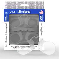

Slimlens Pince-Nez Reading Glasses, +2.0 Power