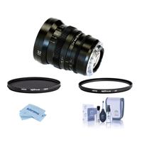 

SLR Magic APO25EF APO MicroPrime Cine 32mm T2.1 Lens for Canon EF Mount - Bundle With Hoya NXT Plus 82mm 10-Layer HMC UV Filter, HOYA 82mm NXT Circular Polarizer Filter, Cleaning Kit, Microfiber Cloth