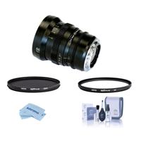 

SLR Magic APO25EF APO MicroPrime Cine 50mm T2.1 Lens for Canon EF Mount - Bundle With Hoya NXT Plus 82mm 10-Layer HMC UV Filter, HOYA 82mm NXT Circular Polarizer Filter, Cleaning Kit, Microfiber Cloth