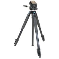 

Slik Video Sprint III Travel Tripod with Sprint Video Head, 4.4 lb Load Capacity, Black