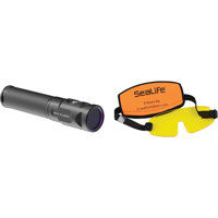 

SeaLife Sea Dragon Mini Fluoro LED Dive Light with Yellow Barrier Mask Filter (Batteries Not Included)