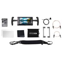 

SmallHD 703 UltraBright 7" Full HD On-Camera LED Monitor Bundle, Includes Gold Mount Battery Bracket and Sunhood Cage Combo