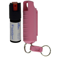 

Smith & Wesson 1/2oz Pepper Spray with Plastic Case & Quick Release Clip, Pink