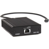 

Sonnet Solo 10G Thunderbolt 3 to 10 Gigabit Ethernet Adapter with NBASE-T Support
