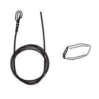 

SoundTube Extra 10' Safety Cable for RSi, RS-EZ & HPi Ceiling Speakers, 2mm