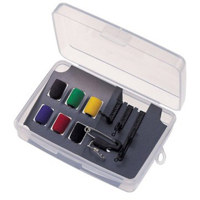 

Sony ADKIT88B Accessory Kit for ECM-88B/ECM-88BC/ECM-88BPT Microphone, Includes Colored Windscreens, Horizontal/Vertical/Double/Safety Clips