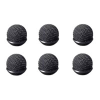 

Sony ADR77B Metal Windscreens for ECM77B Lavalier Microphone, Set of 6, Black