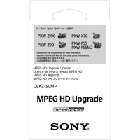 

Sony CBKZSLMP MPEG HD422 50Mbps and MPEG HD420 35Mbps recording capabilities to the PXW-X70, PXW-Z90, PXW-Z190 PXW-FS5 and PXW-FS5M2 camcorders