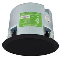 

SoundTube CM-EZ-II 8" 2-Way Snap-Cam Mounting Coaxial In-Ceiling Speaker, 40W RMS, Black, Single