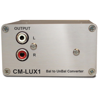 

Sonifex CM-LUX1 Balanced to Unbalanced Audio Converter, Passive, XLR to Phono