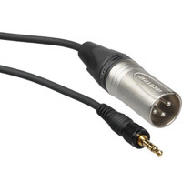 

Sony EC-0.46BX 1.5' (0.46 m) 3-Pole Locking 3.5mm Mini-Plug to XLR Male Cable