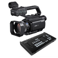 

Sony HXR-MC88 Compact Full HD Camcorder - With Sony MCX-500 4-Input Streaming Switcher