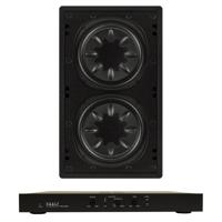 

SolidDrive PhaseTech IW210 10" In-Wall Subwoofer with P350 Amplifier