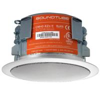 

SoundTube CM42-EZs-II 4" 2-Way Coaxial In Ceiling Speaker with Short Can, 20W RMS, White, Single