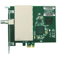 

Sonifex 6-Channel FM Radio Capture PCIe Card, 75 Ohms RF Input Impedance