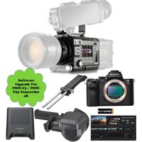 

Sony PMW-F5 CineAlta 4K Digital Cinema Camcorder - Bundle with Alpha a7S II Mirrorless Camera, DVFEL100 OLED Viewfinder, Sony USB 3.0 SxS Card Reader, PMW-F5 Software Upgrade, VCTFSA5 Shoulder Mount, Blackmagic Design Davinci Resolve, Correction Software