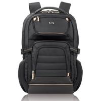 

Solo Bags 17.3" Pro Laptop Backpack, Black/Gold