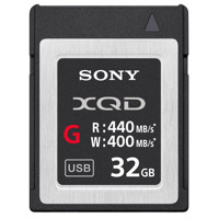 

Sony G Series 32GB XQD Memory Card, 400MB/s Write, 440MB/s Read