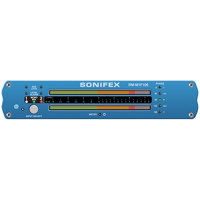 

Sonifex RM-M1F106 Reference Monitor, 1 Stereo 106 Segment Meter, Free-Standing, 20 kOhm/110 Ohm Analogue/Digital Impedance, 32-192 kHz AES/EBU Sample Rate