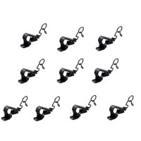 

Sony SAD-H77B Single Horizontal Lavalier Tie Clip, 10 Pack, Black