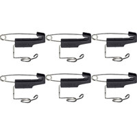 

Sony SAD-S77 Safety-Pin Type Clip for ECM-77 Microphone, 6 Pack