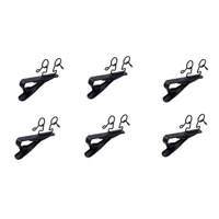 

Sony SAD-W88BL Double Clip for ECM-88BPT Microphone, 6 Pack, Black