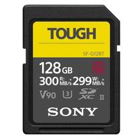 

Sony SF-G Series TOUGH 128GB UHS-II Class 10 U3 V90 SDXC Memory Card, 300MB/s Read