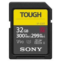 

Sony SF-G Series TOUGH 32GB UHS-II Class 10 U3 V90 SDHC Memory Card, 300MB/s Read